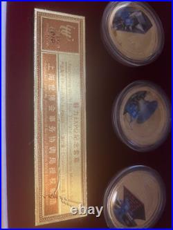 China Shanghai Expo 2010 Coin Set NEW