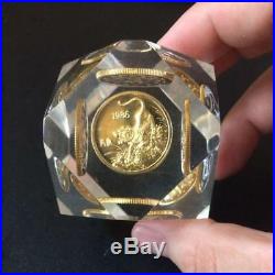 China Shanghai Mint coin set crystal ball