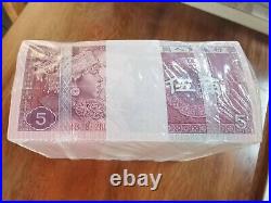 China coin The fourth set of RMB 1980 5jiao 1000 consecutive Numbers UNC