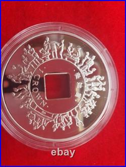 China's Terracotta Army 2009 Isle Of Man Silver Coin Set, Pobjoy Mint