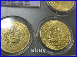 Chinese Old Coins Complete set of 5 old Republic of China coins ST98