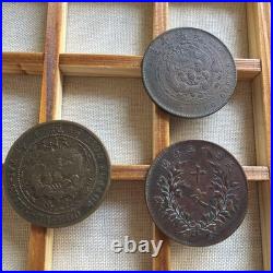 Chinese Old Coins Set Qing Dynasty & Republic of China Copper Coins