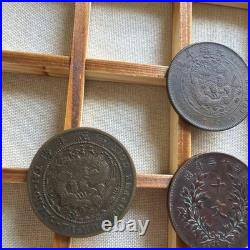 Chinese Old Coins Set Qing Dynasty & Republic of China Copper Coins