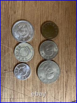 Chinese Old Currency Set with 50, 10, 5, 1 Yuan Banknotes & Coins