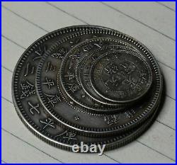 Chinese Silver Coin Set M-7 26.81g 13.36g 5.2g 2.8g 1.7g