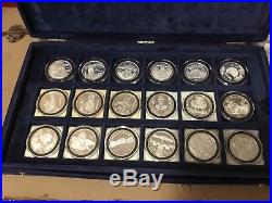 Chinese Silver Commemorative Silver Coin Set Brilliant Uncirculated