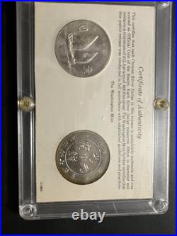 Chinese Silver Dollar Coin Set Manchu Dynasty