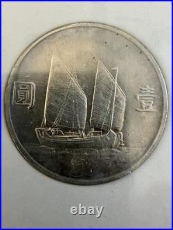 Chinese Silver Dollars Set 1903 Guangxu Dragon (Yr 29) & Sun Yat-Sen. 900