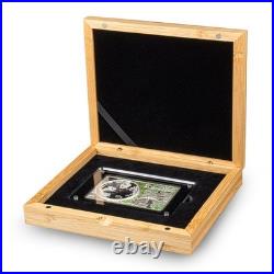 Chinese Silver Panda 40th Anniversary 2023 Set (Coin + 2 oz Silver Bar)