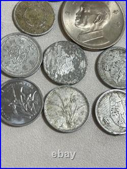 Chinese/Taiwan/Republic of China Coin Collection Set of 9 Coins