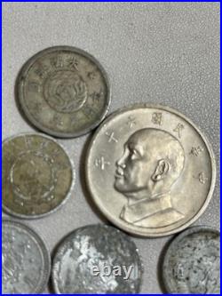 Chinese/Taiwan/Republic of China Coin Collection Set of 9 Coins