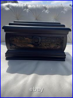 Chinese Wooden Box with Traditional Set Coins