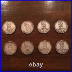 Chinese old coin 1 dollar Yuan Shikai Hongxian Emperor 2 types Set RM190