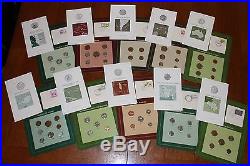 Coin Set of All Nations Franklin Mint 141 Sheet Collection with China 1981 1982 Ji