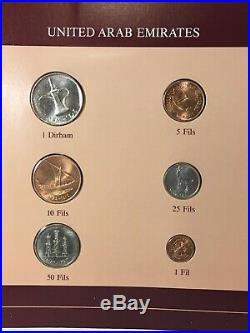 Coin Sets Of All Nations 70 Sheets China Arab Emirates Yuan Fen Jiao