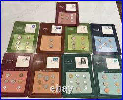 Coin Sets Of All Nations Bundle/Lot Of 9 Includes China Read Description