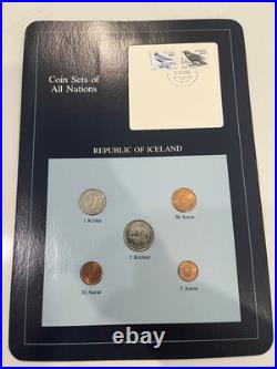 Coin Sets Of All Nations Bundle/Lot Of 9 Includes China Read Description