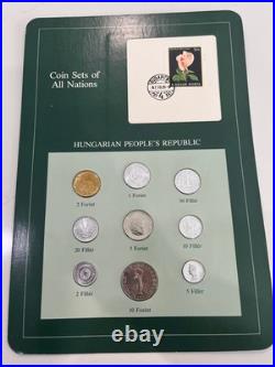 Coin Sets Of All Nations Bundle/Lot Of 9 Includes China Read Description
