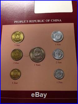 Coin Sets Of All Nations People's Republic Of China WithRare 1984 Beijing Stamp