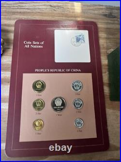 Coin Sets Of All Nations Volume I By The Franklin Mint Includes China
