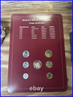 Coin Sets Of All Nations Volume I By The Franklin Mint Includes China