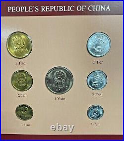 Coin Sets of All Nations China 1981-1982