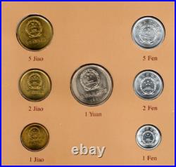 Coin Sets of All Nations China 1981-1982 UNC 1 Fen 1981 Proof Coin Sets of All Nations China 1981-1982 UNC 1 Fen 1981 Proof