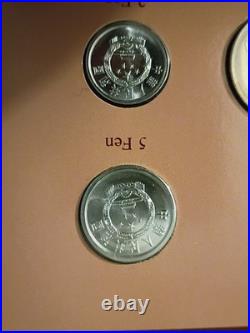 Coin Sets of All Nations China 1981-1982 UNC 1 Fen 1981 Proof
