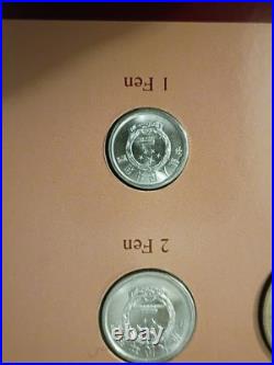 Coin Sets of All Nations China 1981-1982 UNC 1 Fen 1981 Proof
