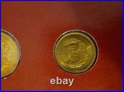 Coin Sets of All Nations China 1981-1982 UNC 1 Fen 1981 Proof