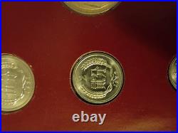 Coin Sets of All Nations China 1981-1982 UNC 1 Fen 1981 Proof