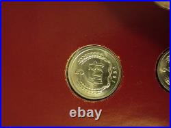 Coin Sets of All Nations China 1981-1982 UNC 1 Fen 1981 Proof