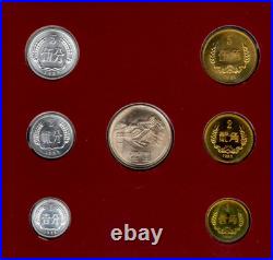 Coin Sets of All Nations China 1981-1983 Proof 1 Jiao 1981 2 Jiao 1982 Fen 1983