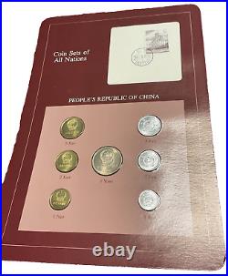 Coin Sets of All Nations China, People's Republic Of With Card 1981-1982 #2