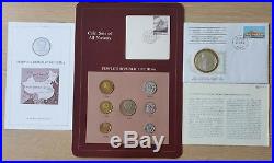 Coin Sets of All Nations Peoples Republic of China & Silver Sun Yat-sen Medal