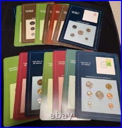 Coin Sets of All Nations Vol 1 & 2 with People's Republic of China 1981-82