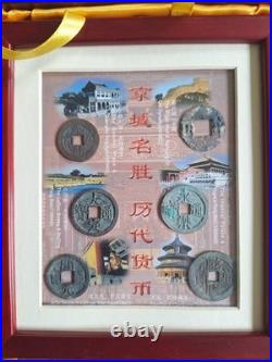 Collectors Set Chinese Tongbao Coins Qin Yongle Qianlong Kaiyuan Da Ding Guangxu