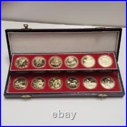 Combo Set! Asian Zodiac & Terracotta Warriors Coin Sets, Enamel Lapel Pins