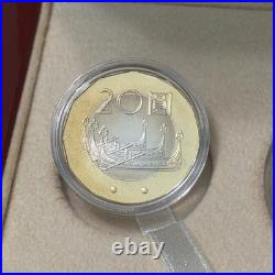 Commemorative 2006 Chinese Zodiac Year of the Dog. 3 Coin Set withbox & COA