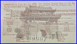 Commemorative Coin Set for 2008, the Chinese Zodiac Year of Rat