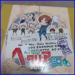 Complete Set of 9 One Coin Grande Figure Collection Hetalia Japan FS