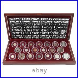 DELUXE COLLECTOR SET 20 Coins from 20 Centuries Rome China Judaea & MANY MORE