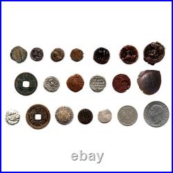 DELUXE HISTORICAL SET 20 Coins from 20 Centuries Rome China Judaea & MANY MORE