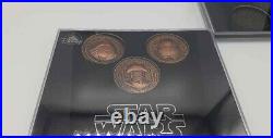 Disney Parks Star Wars Saga Coin Set Series 1, 2, 3 Limited Release Sets All 3