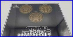 Disney Parks Star Wars Saga Coin Set Series 1, 2, 3 Limited Release Sets All 3