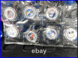 EXPO 2010 Shanghai China Commemorative Ag. 999 10g Silver 8-Coin Set