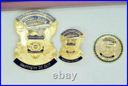 FEDERAL AIR MARSHAL Service 58TH INAUGURATION POTUS CHALLENGE COIN SET