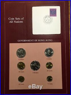Franklin Mint Coin Sets Of All Nations Complete Set 174 Sets China, Ussr