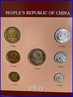 Franklin Mint Coin Sets Of All Nations Vol 1 2 3 4 Total 146 China 1981 1982