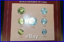 Franklin Mint Coin Sets of All Nations Vol 1-3 Complete With 1981 + 1982 China G24